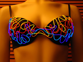 EL WIRE BRA