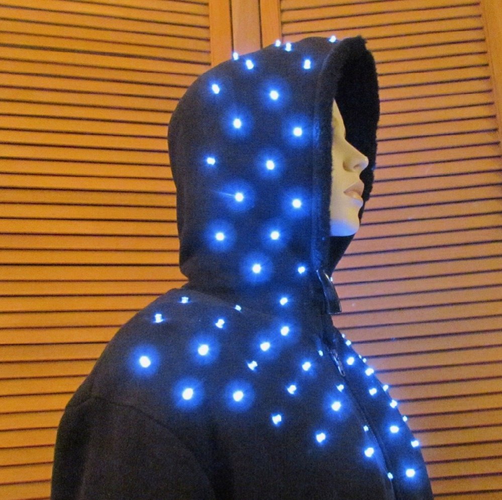 Blue LED Hoodie