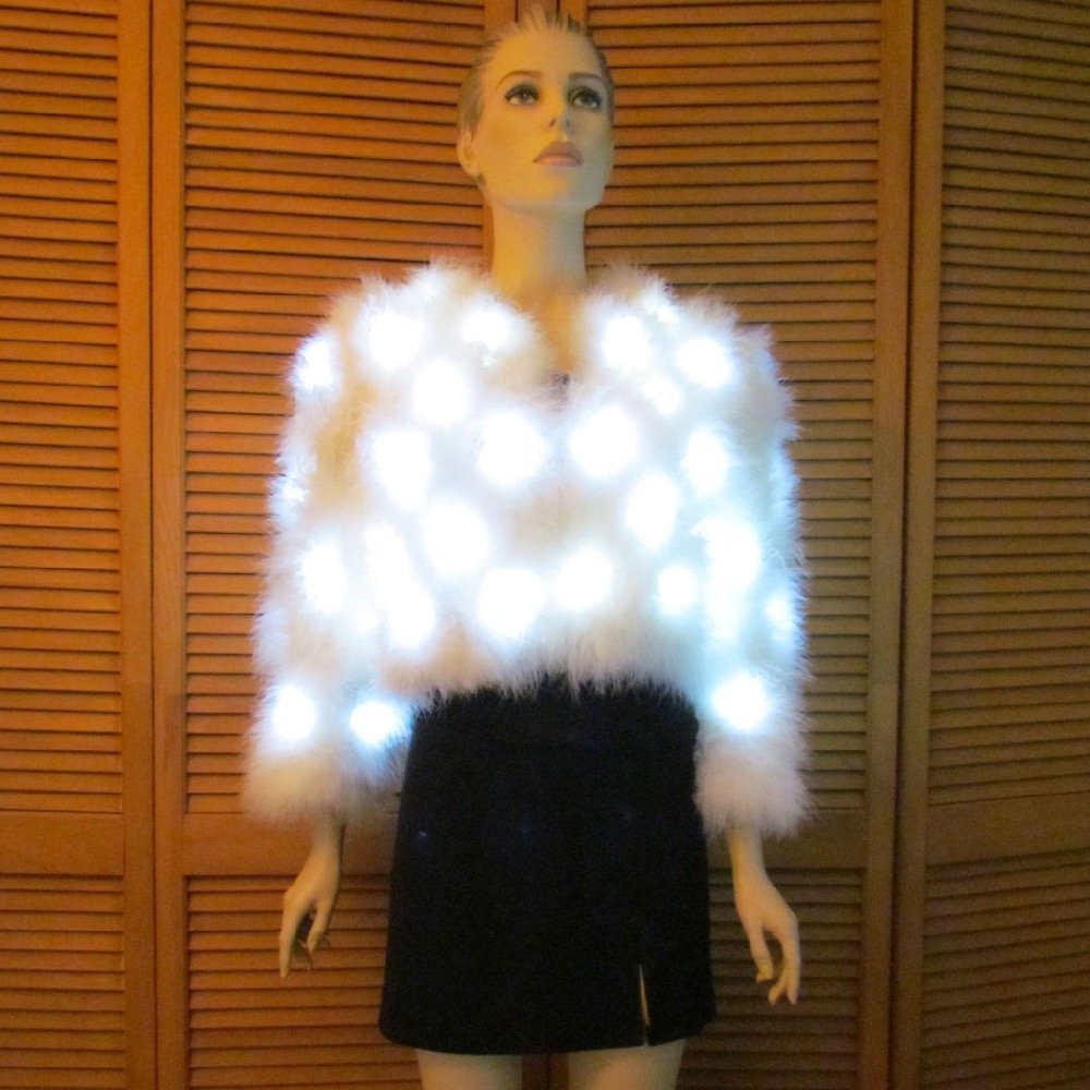 White Feather Jacket