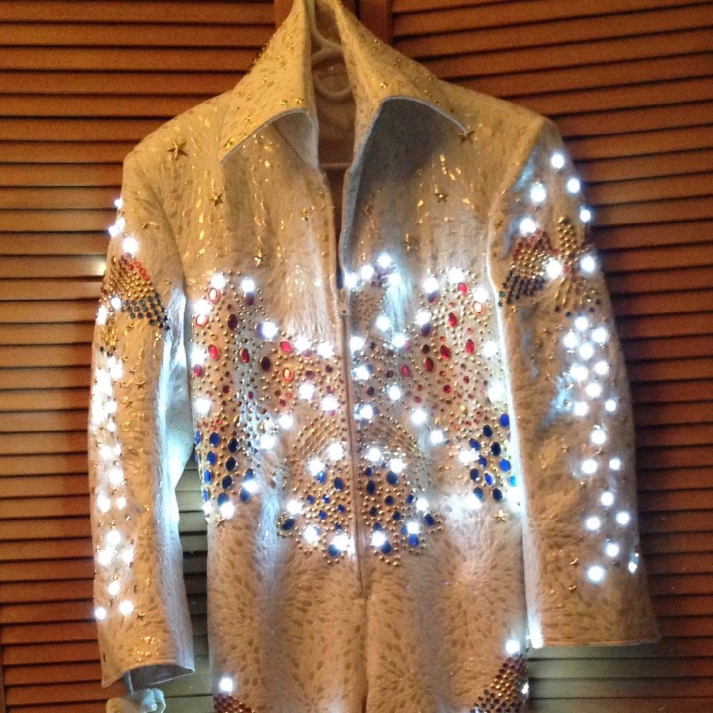 White Elvis Suit