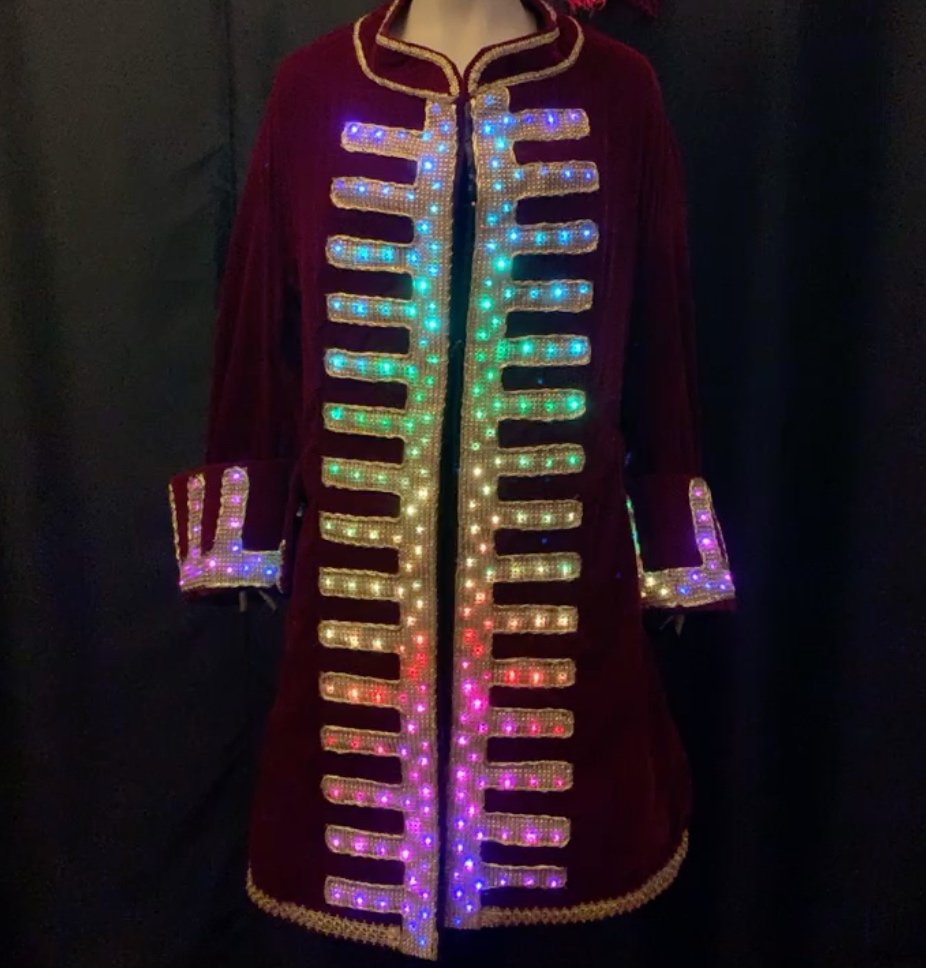 LED Pirate Costume