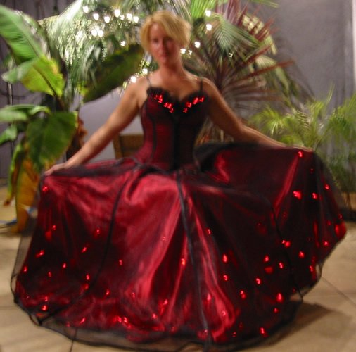 Red Corset Dress