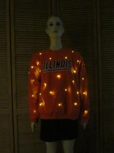 Flashing Orange Sweatshirt