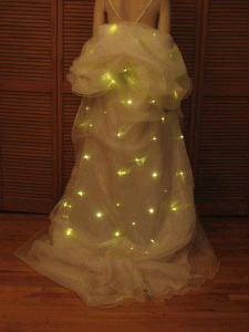 Lighted Wedding Cape