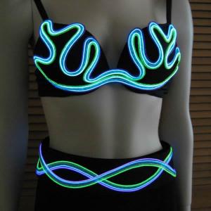 EL Wire Bra Sets