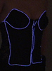 Bras With EL Wire: Enlighted Illuminated Clothing