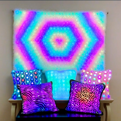 LED Textile Art & Decor